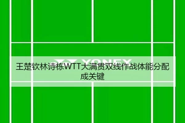 王楚钦林诗栋WTT大满贯双线作战体能分配成关键