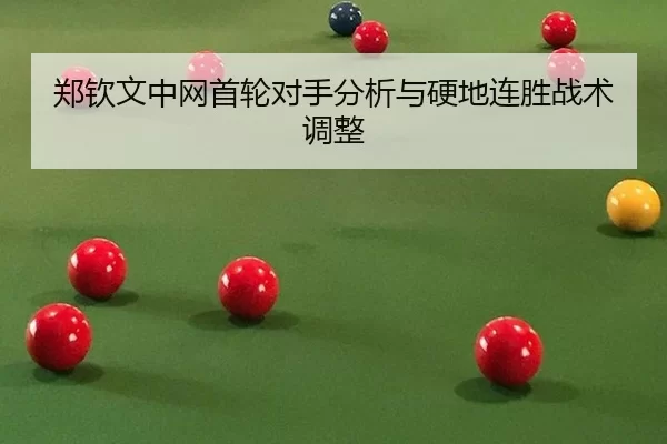 郑钦文中网首轮对手分析与硬地连胜战术调整